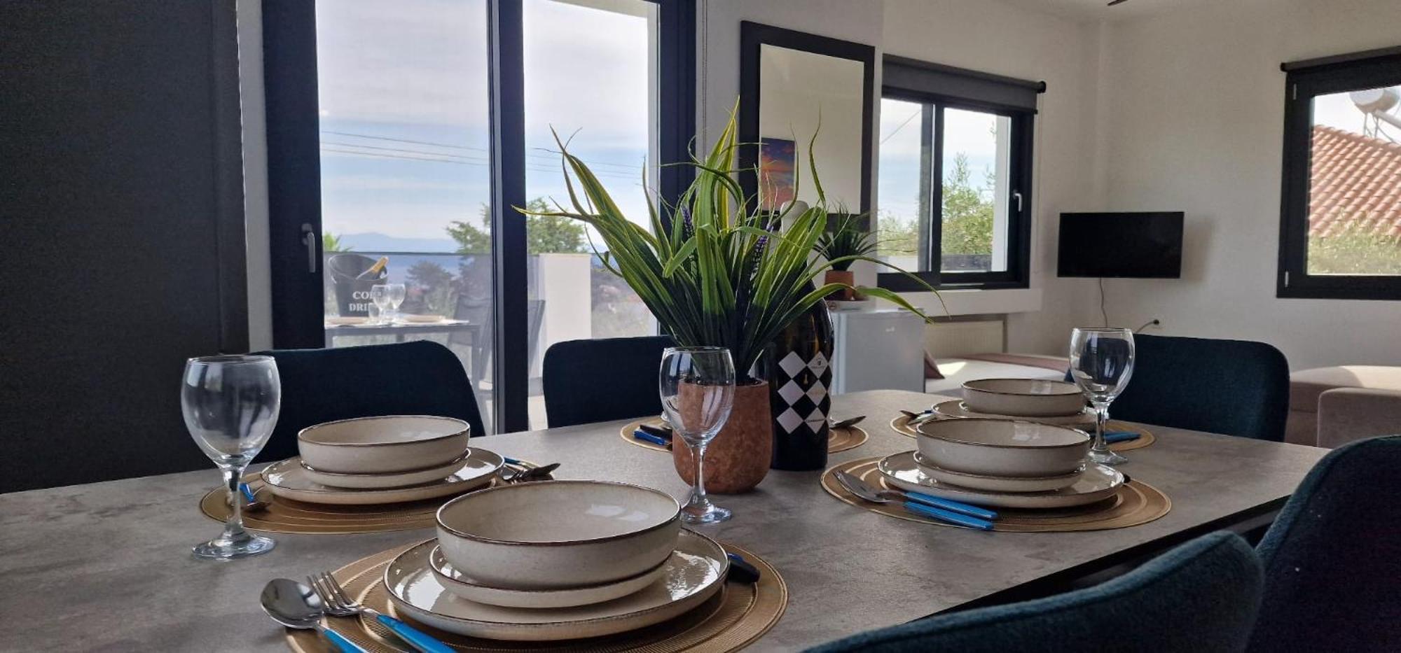Eden Sea View Harmony Lägenhet Pefkochori Exteriör bild