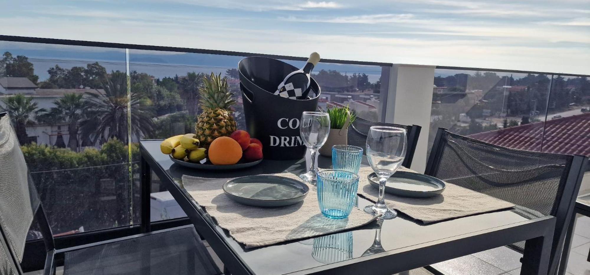 Eden Sea View Harmony Lägenhet Pefkochori Exteriör bild