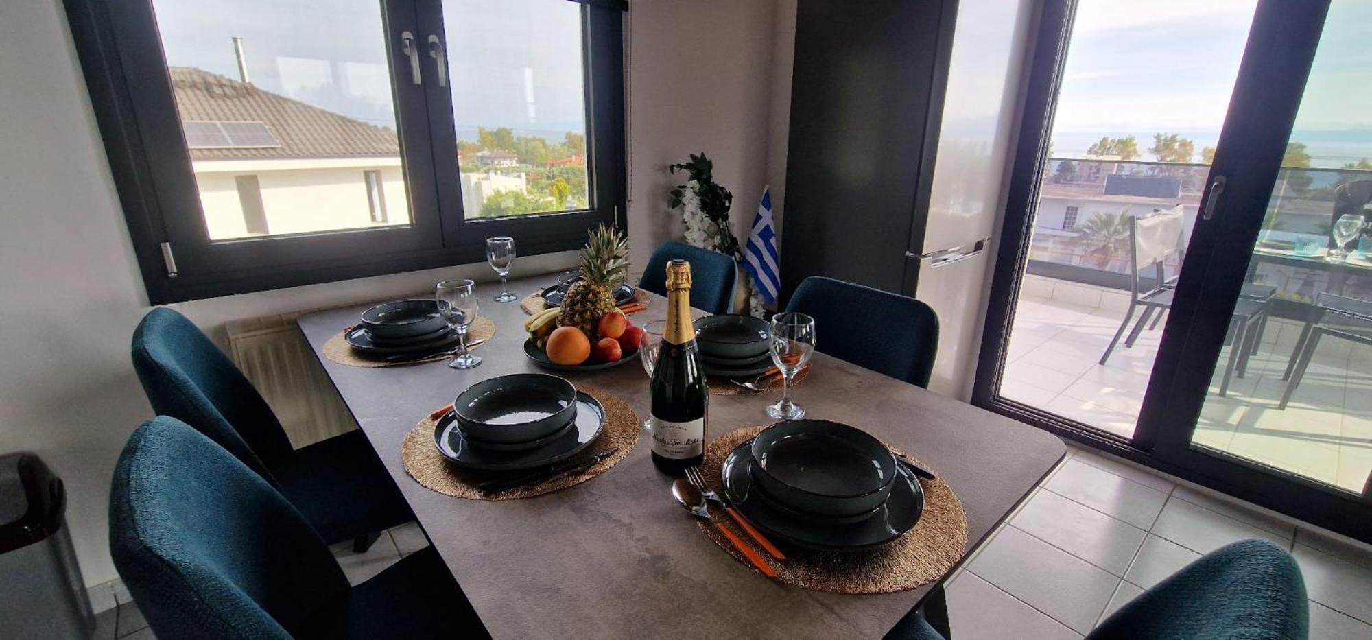 Eden Sea View Harmony Lägenhet Pefkochori Exteriör bild