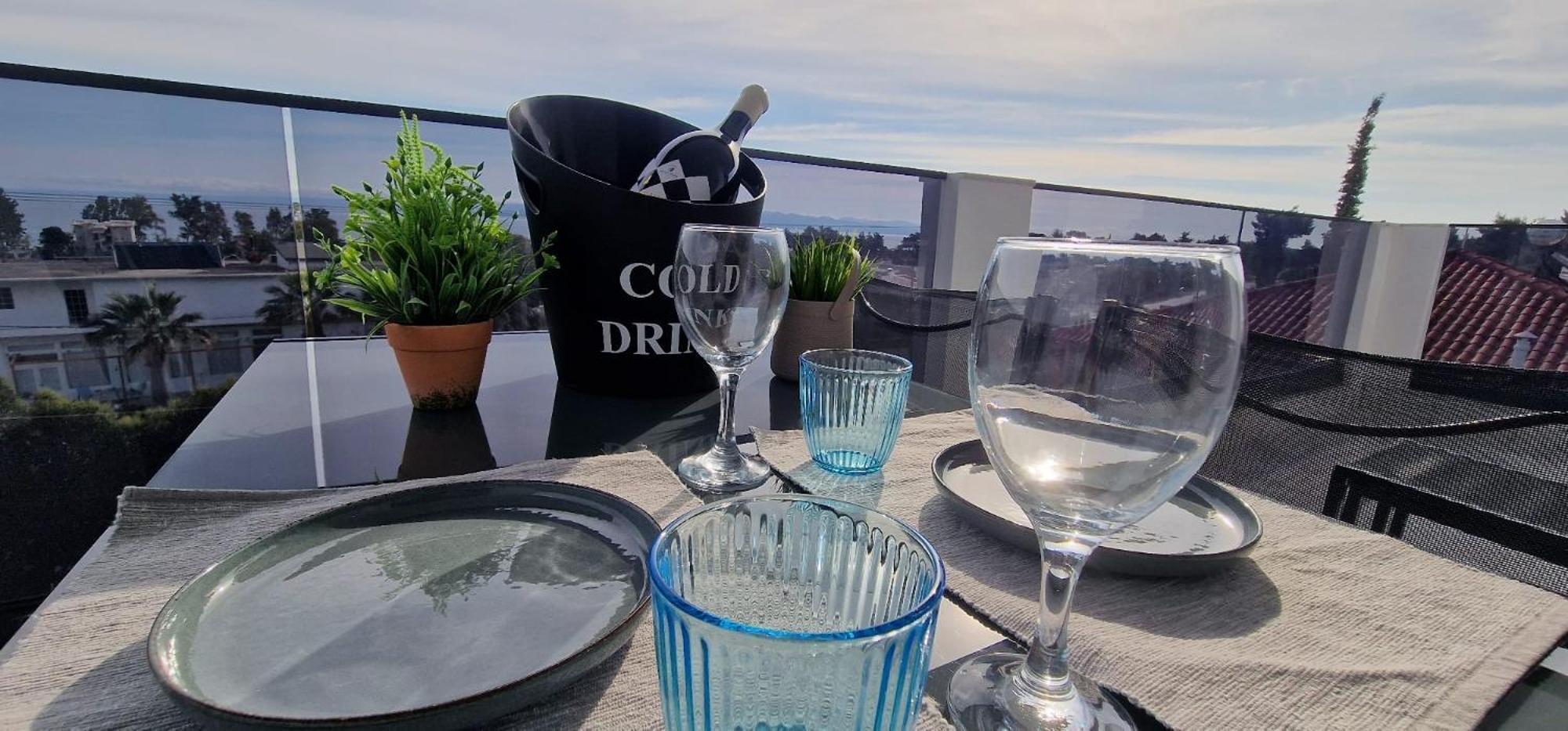 Eden Sea View Harmony Lägenhet Pefkochori Exteriör bild